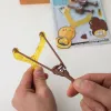 Creative slingshot toys, poop chicks, slingshot release and stress relief toys, children's toys, stress relief toys, fun card toys details Picture